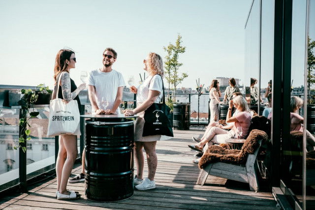 Dachterrassenbar Österreich