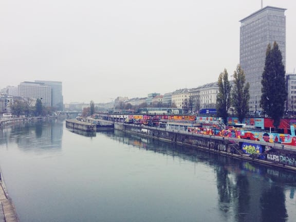 Donaukanal im Herbst