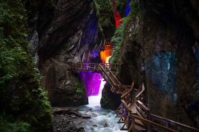 Klammlichter in der Sigmund Thun Klamm
