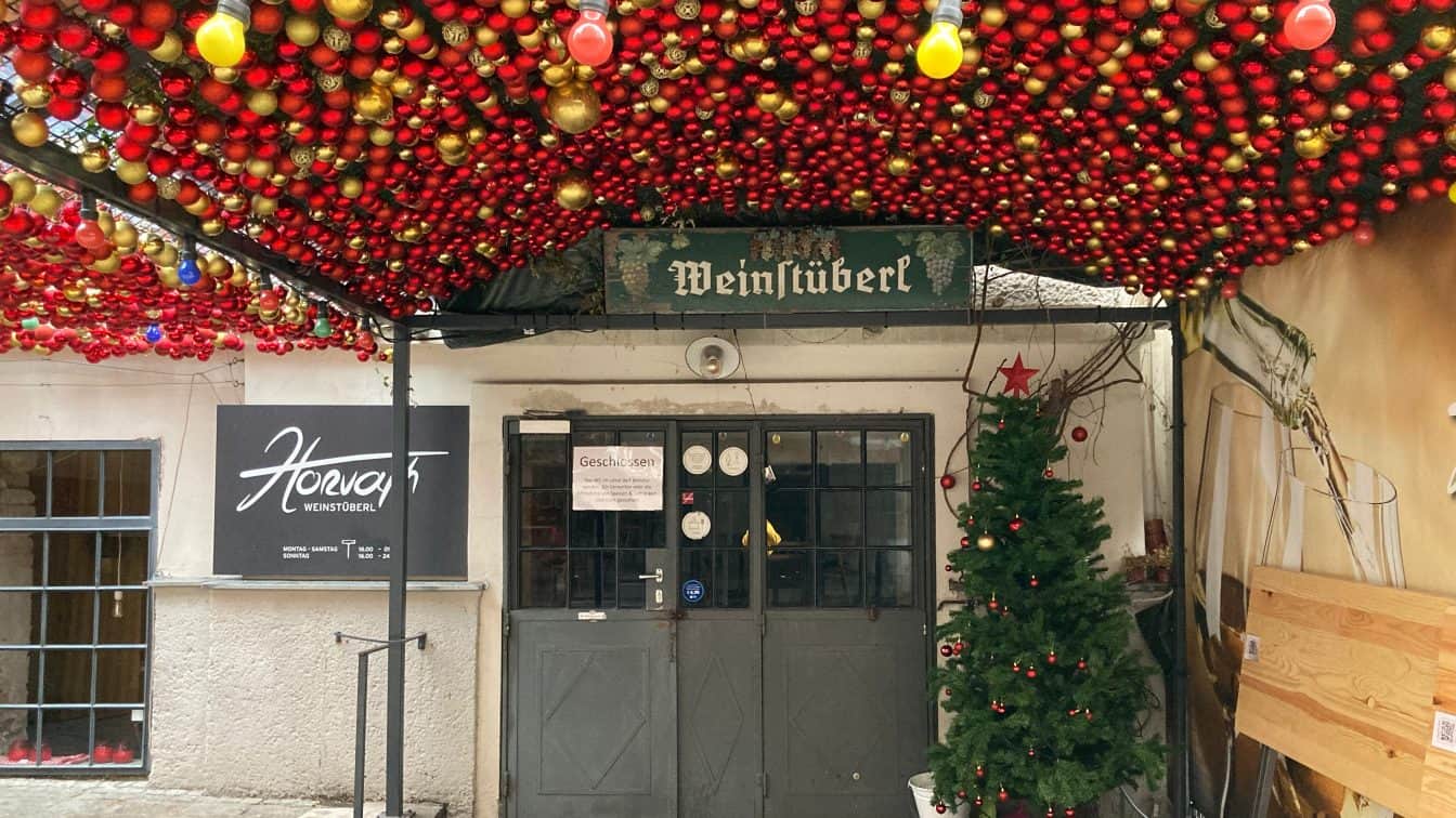 (c) Alissa Hacker | 1000things Horvaths Weinstüberl am Spittelberg im Winter (c) Alissa Hacker | 1000things