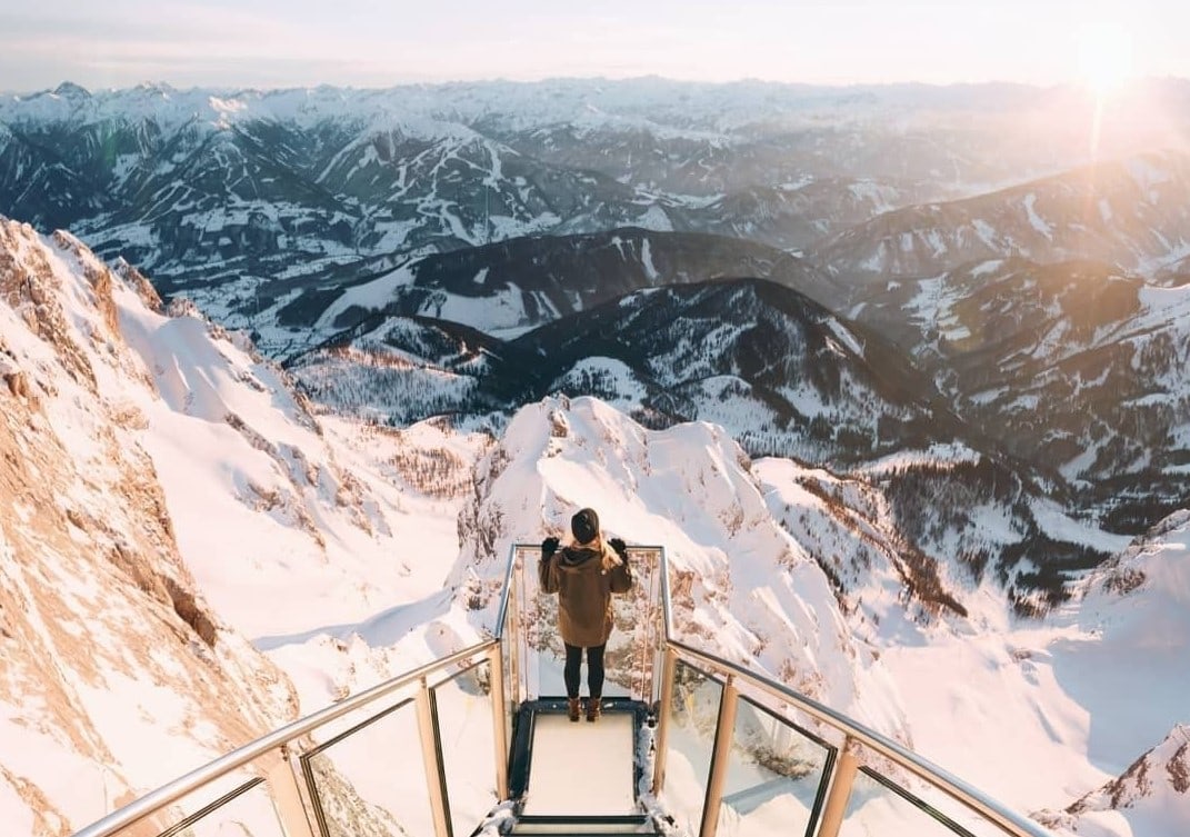 (c) Zeppaio | Instagram https://www.instagram.com/p/CKI2HahAzOt/ Aussichtsplattformen Österreich