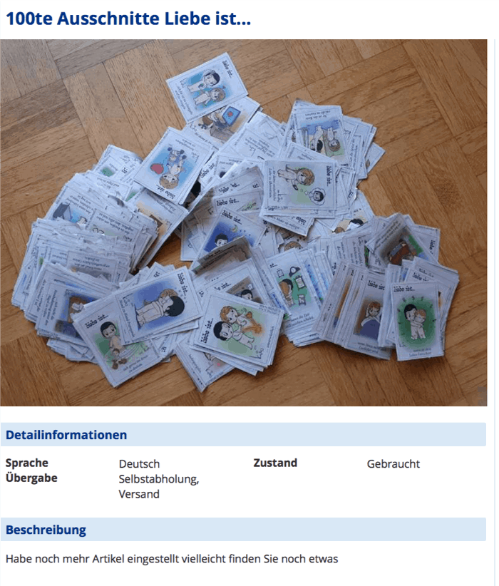 Willhaben zu verschenken