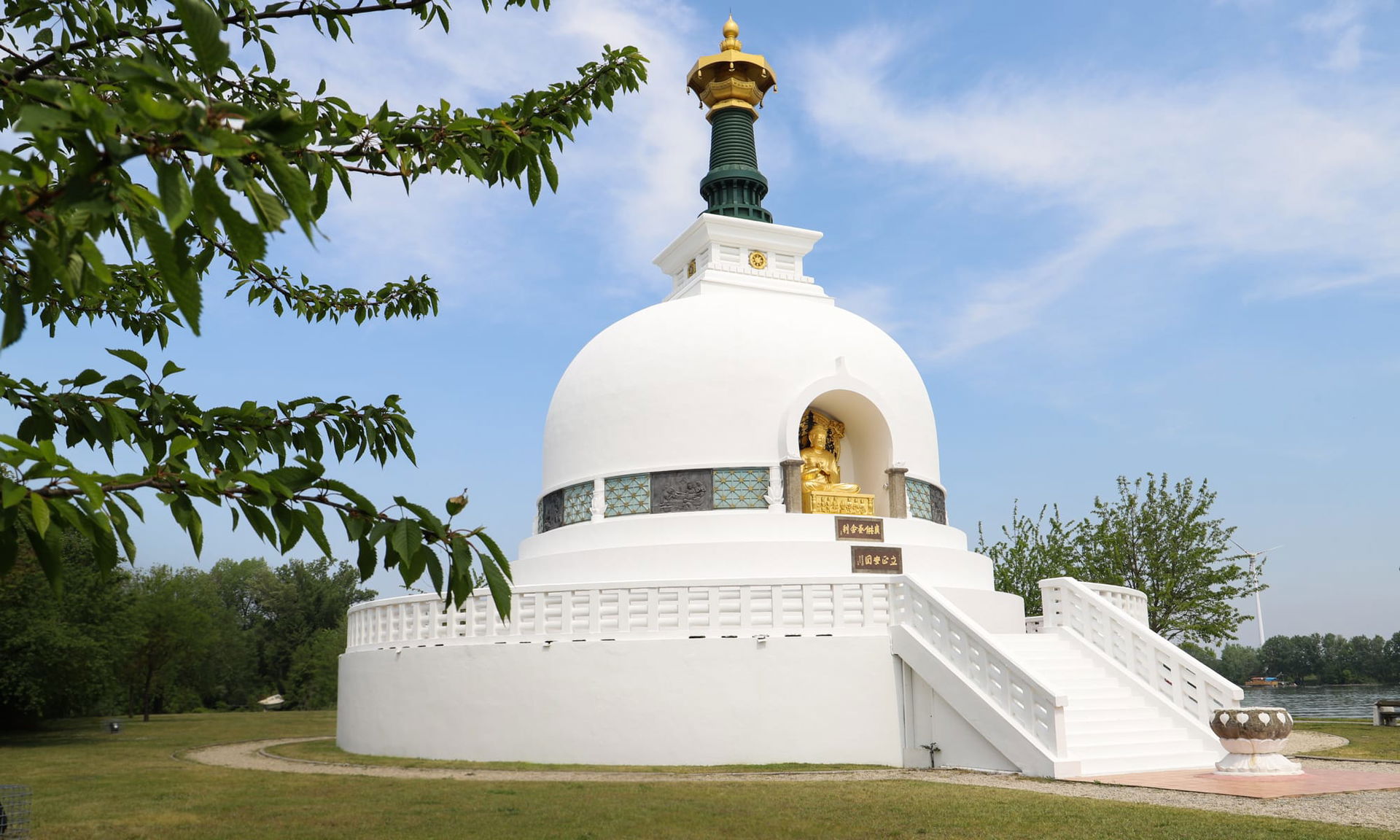 friedenspagode im 2. bezirk in Wien: eine sehenswürdigkeit in der Leopoldstadt