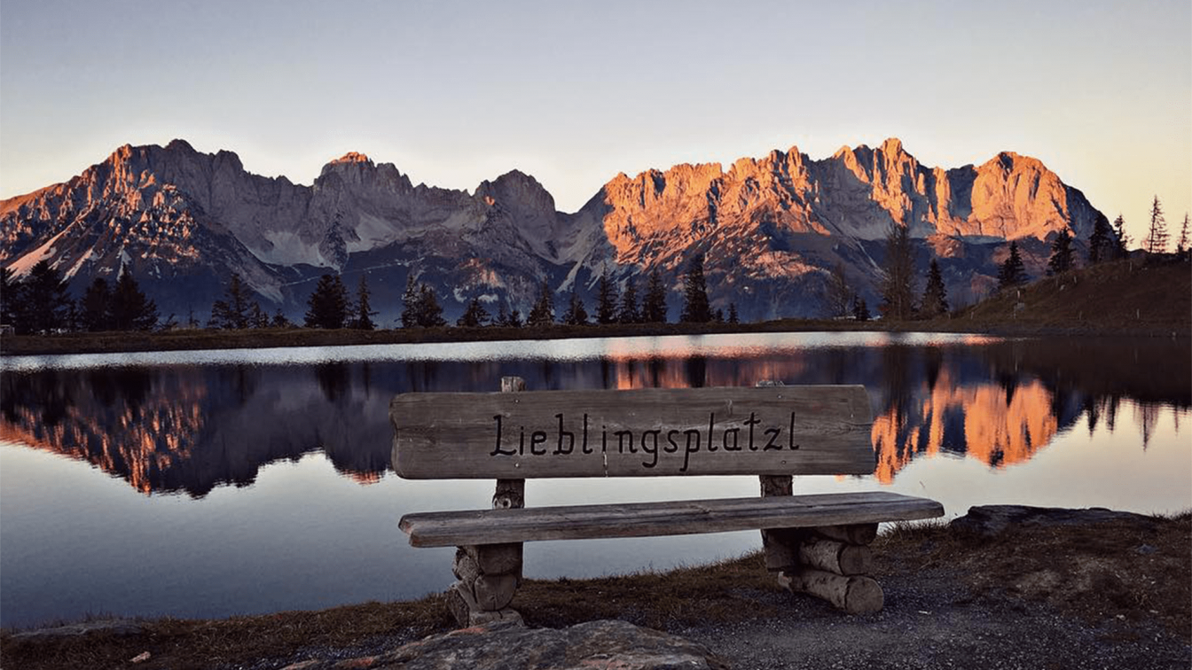 (c) fraeulein_bergverliebt | Instagram Alpenglühen am Wilden Kaiser
