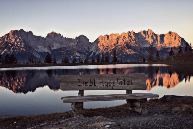Alpenglühen am Wilden Kaiser