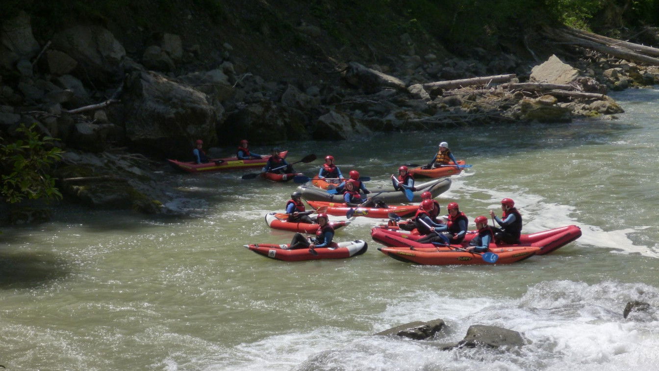 (c) Canyoning Team Vorarlberg Abenteuerliche Ausflugsziele Vorarlberg