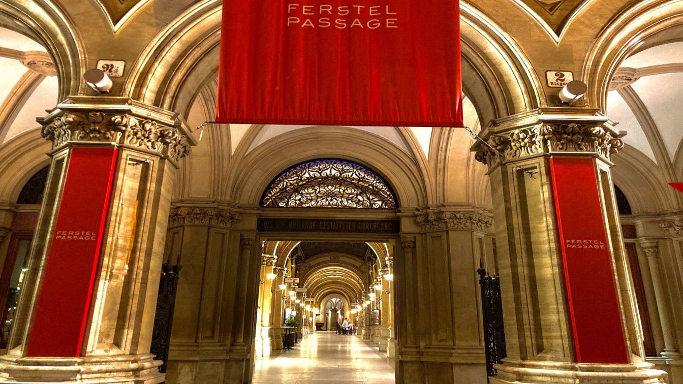 Ferstel passage Durchgang