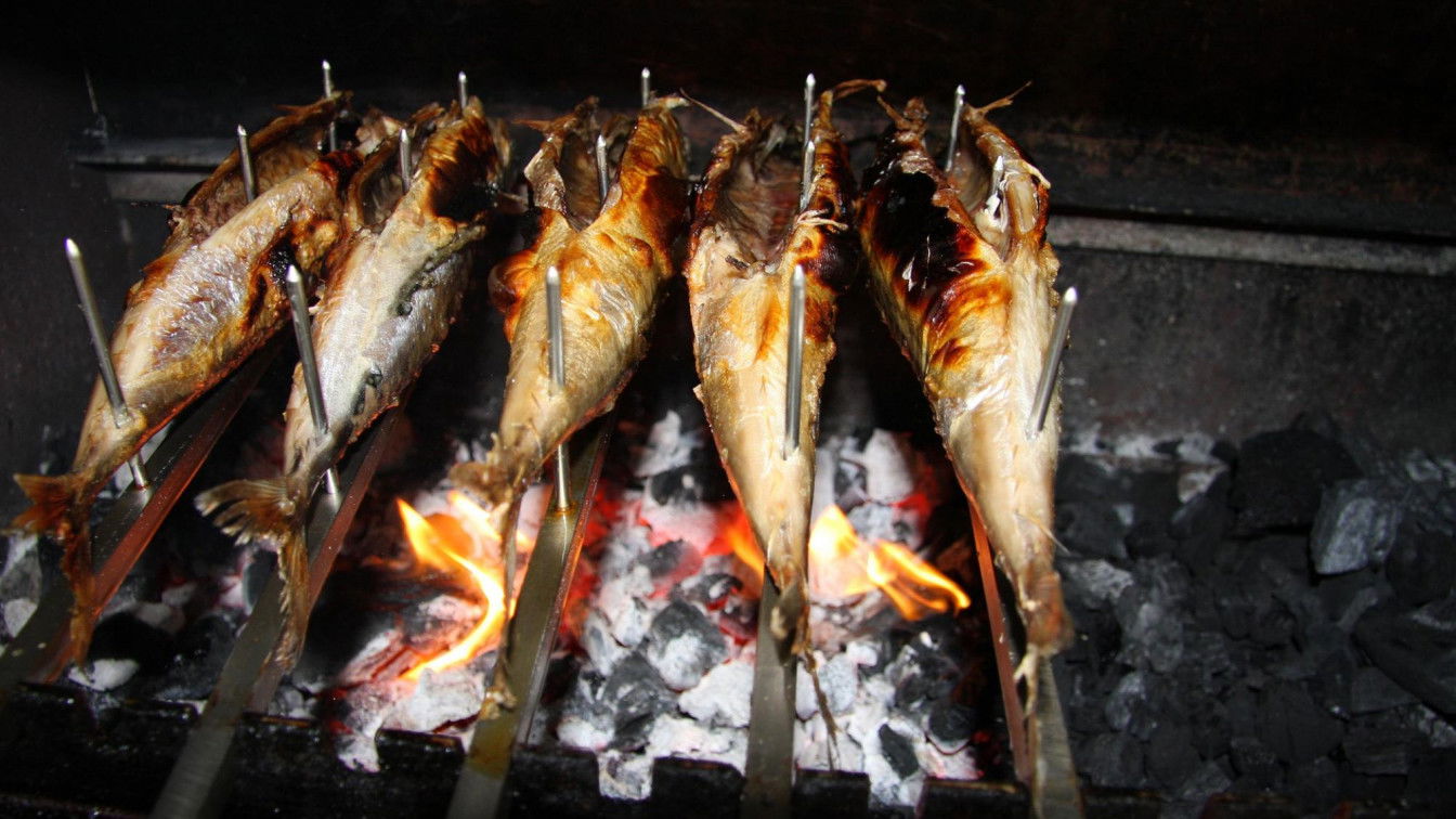 https://pixabay.com/de/photos/makrele-steckerlfisch-fisch-essen-4705469/ Steckerlfisch Oberösterreich