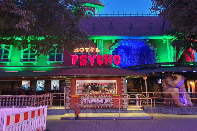 Geisterbahnen Wiener Prater Horror Hotel