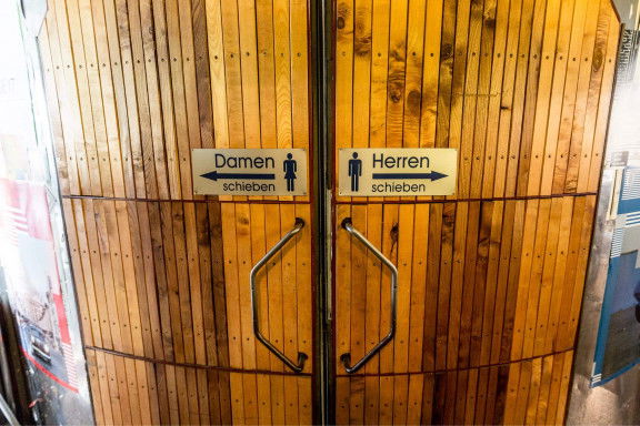 Toiletten im Cafe Mitte Graz