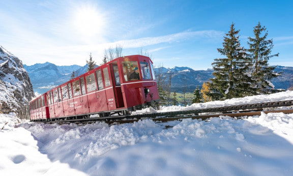 Schafbergbahn Winter