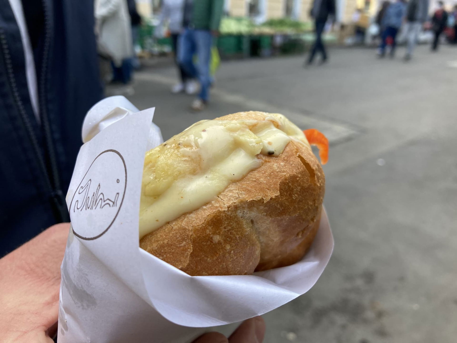Eine Semmel in Wien