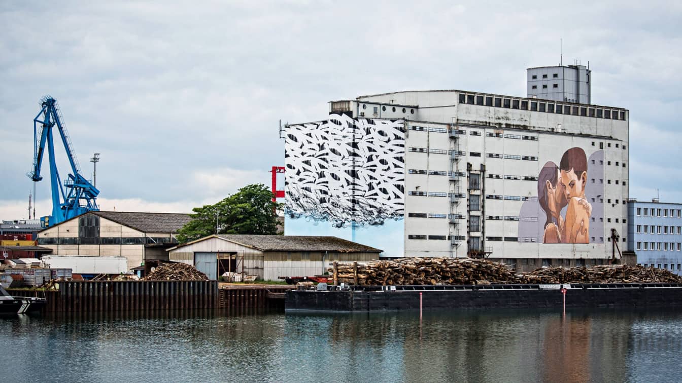 Mural Harbor in Linz (c) Mural Harbor Mural Harbor in Linz (c) Mural Harbor