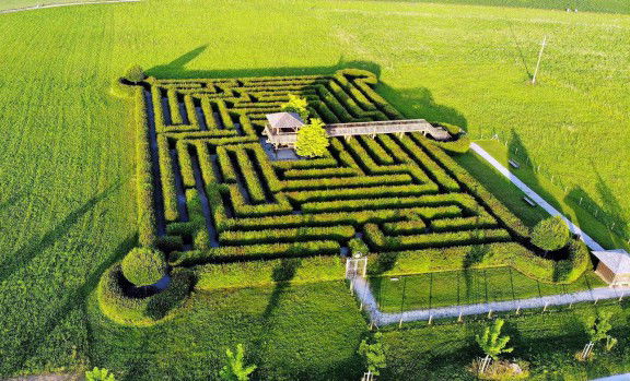 Labyrinth Schloss Rosegg