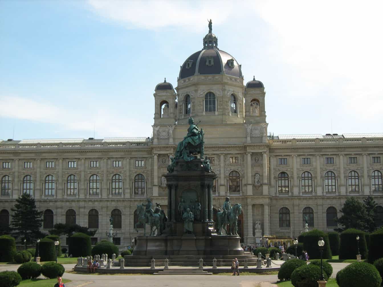 Der Maria-Theresien-Platz in Wien
