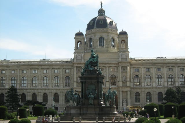 Der Maria-Theresien-Platz in Wien
