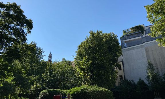 Ausblick im Planquadrat in der Margaretenstraße (c) Alissa Hacker