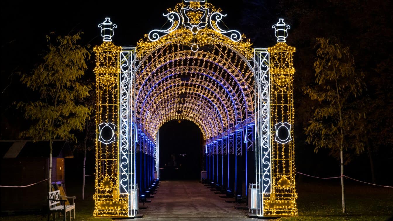 (c) Illumina Magischer Lichtergarten Schlosspark Laxenburg Lichtergarten Schlosspark Laxenburg