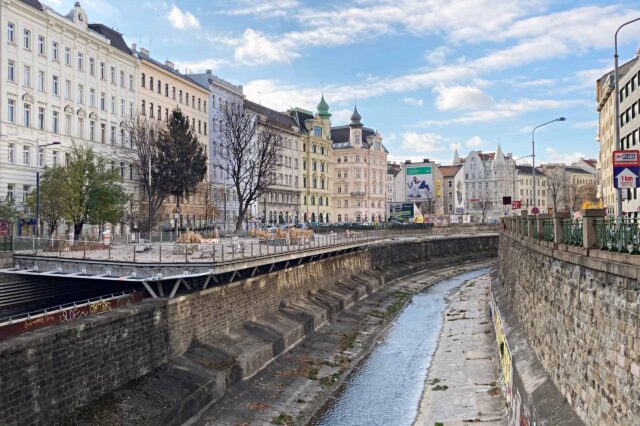 Die Wientalterrasse im 5. Bezirk