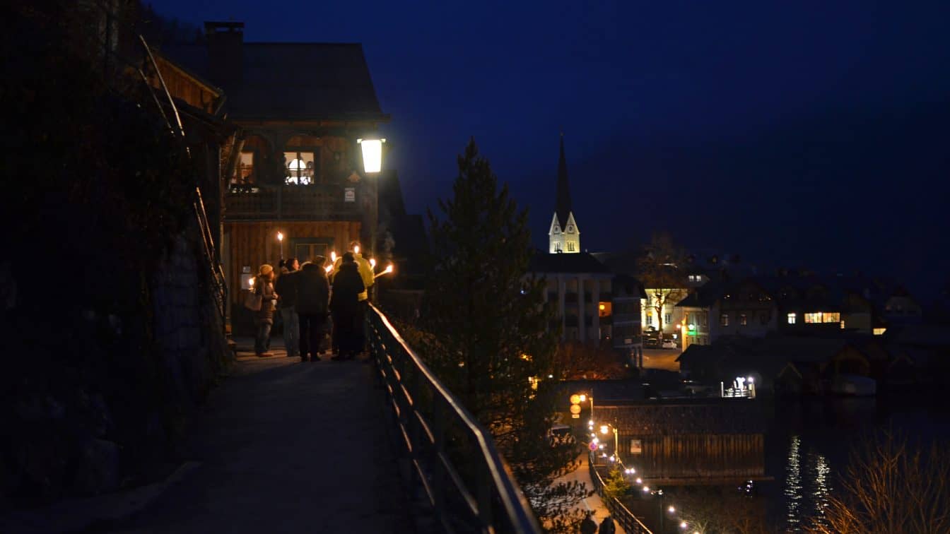 Fackelwanderung in Hallstatt (c) Stefanie Wallner Fackelwanderung in Hallstatt (c) Stefanie Wallner
