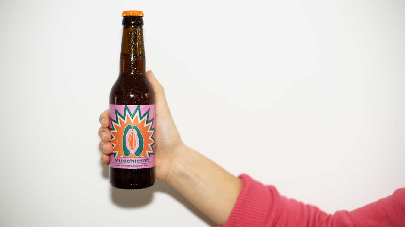 Muschicraft: feministisches Bier aus Wien (c) Isabella Simon Muschicraft: feministisches Bier aus Wien (c) Isabella Simon