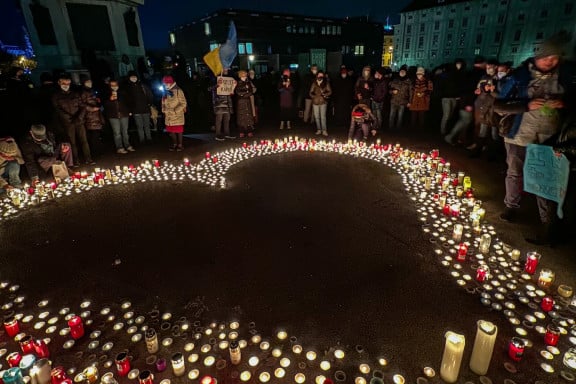 Lichtermeer Ukraine (c) Philipp Wieser