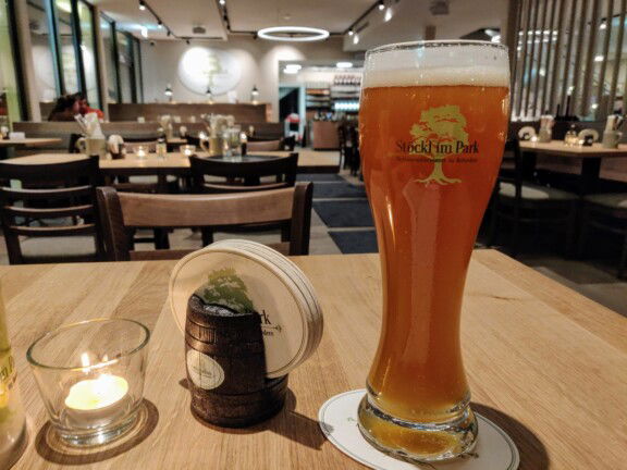 Stöckl im Park Wien Bier