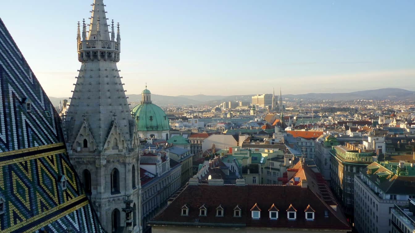 Ausblick über die Wiener Innenstadt (c) luckysilver1 | Pixabay Ausblick Wien