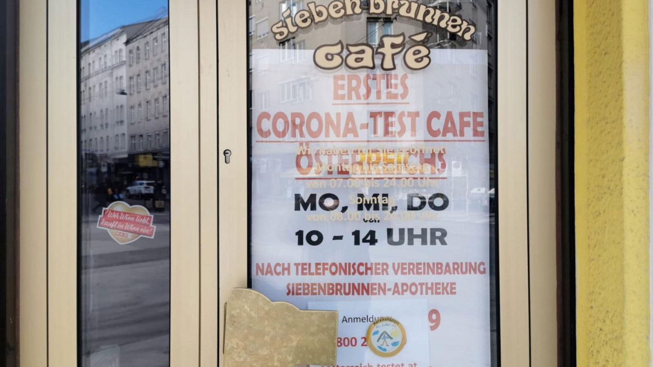(c) Stephan Stanzel Corona Tests Lokale Wien