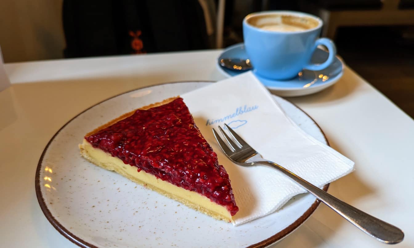 Cafe Himmelblau Kuchen