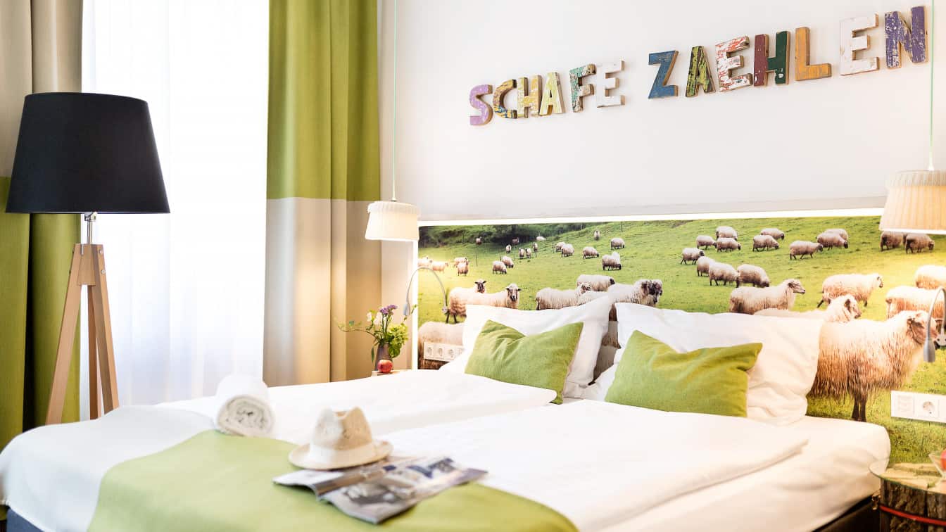 (c) Tina Herzl Boutiquehotel Stadthalle Familienzimmer