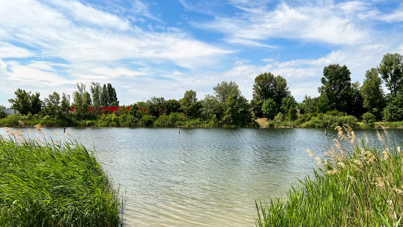 Badeplätze Wien Strombucht