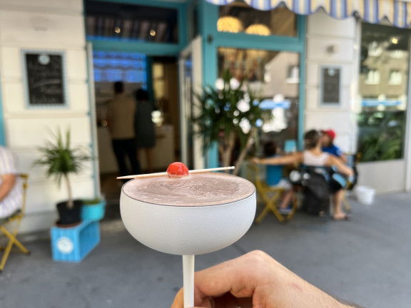 Castillos Eis und Bar Wien Eiscocktail