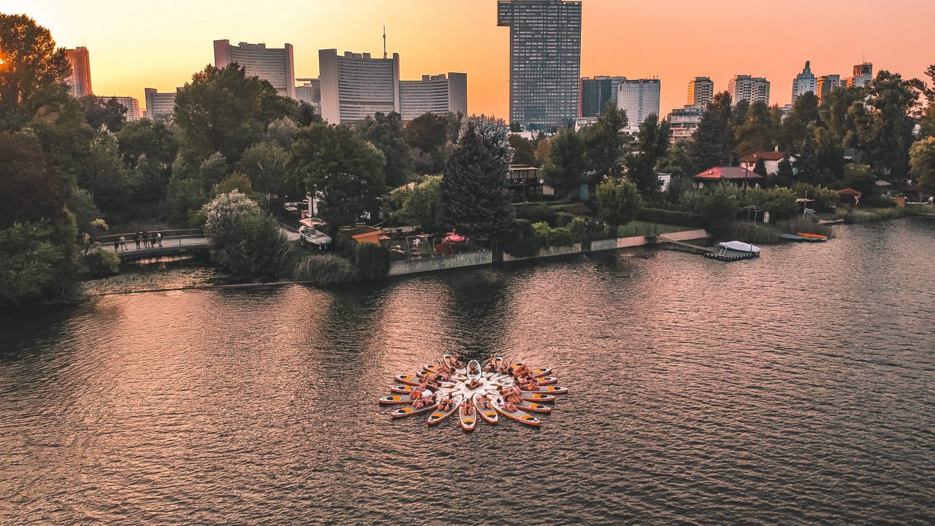 (c) Flotus SUP-Boards von Flotus auf der Alten Donau