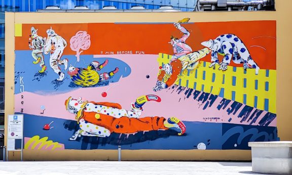 Mural in Salzburg