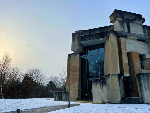 Die Wotrubakirche im Winter