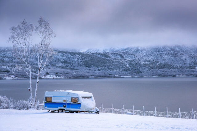 Camping im Winter