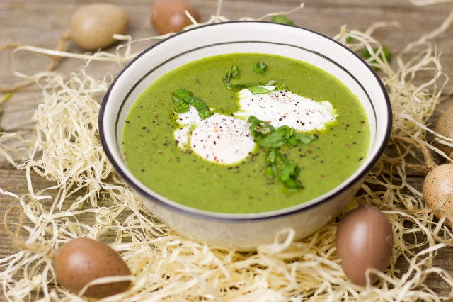Bärlauchcremesuppe