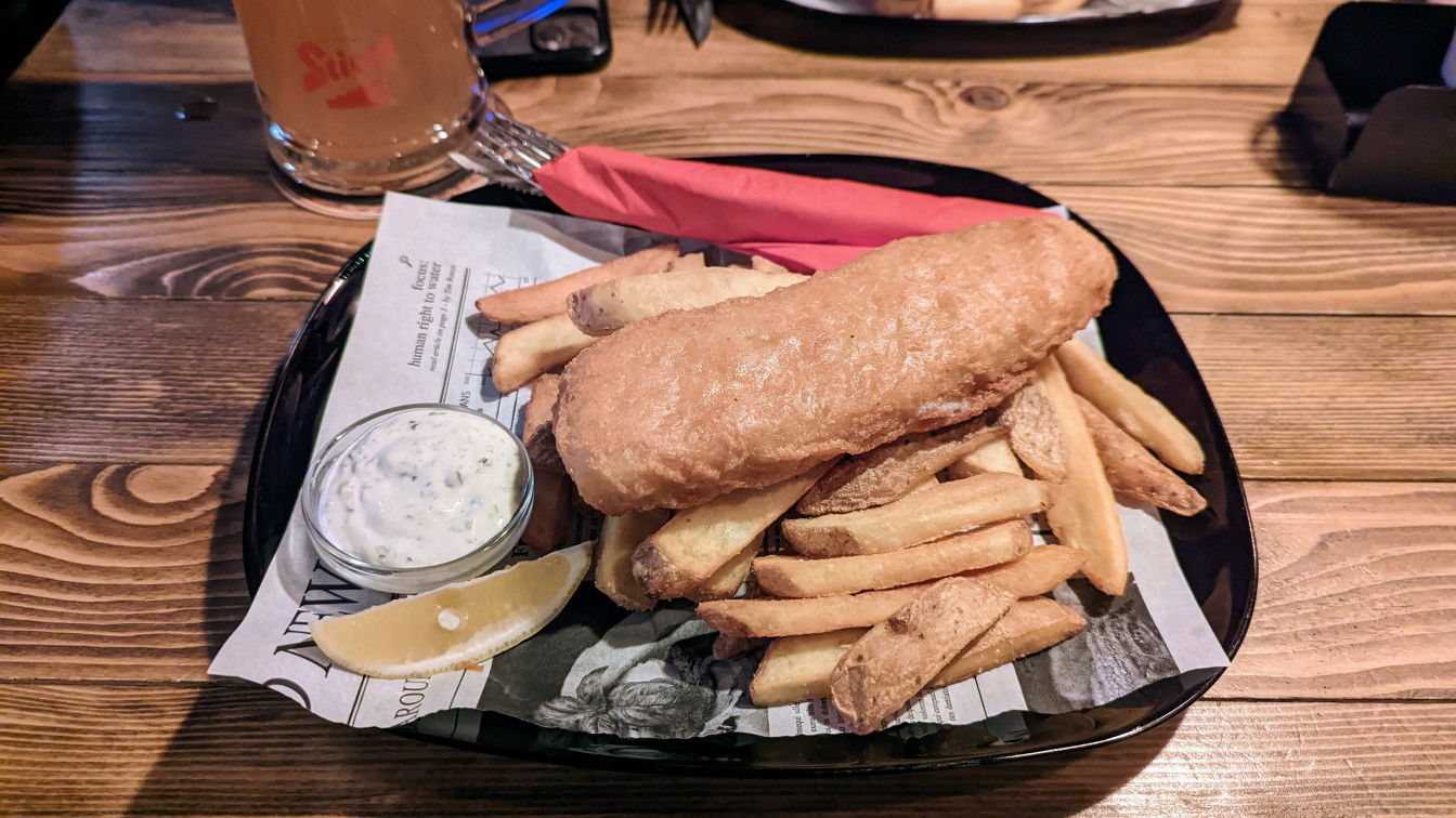 (c) Michael Simmer | 1000things Fish & Chips Isaacs Pub Wien