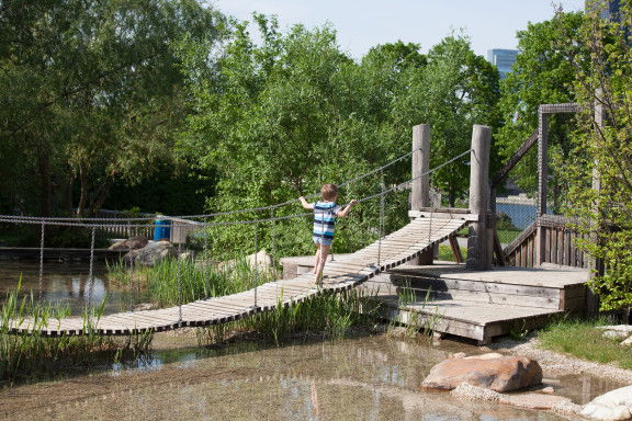 Wasserspielplatz Donauinsel