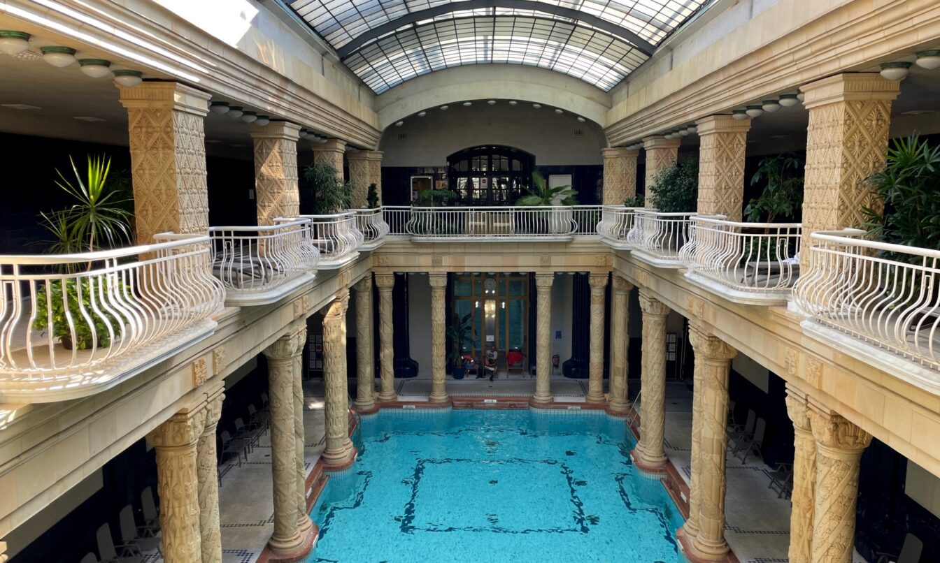 Eine der bekanntesten Thermen in Budapest: Das Gellertbad
