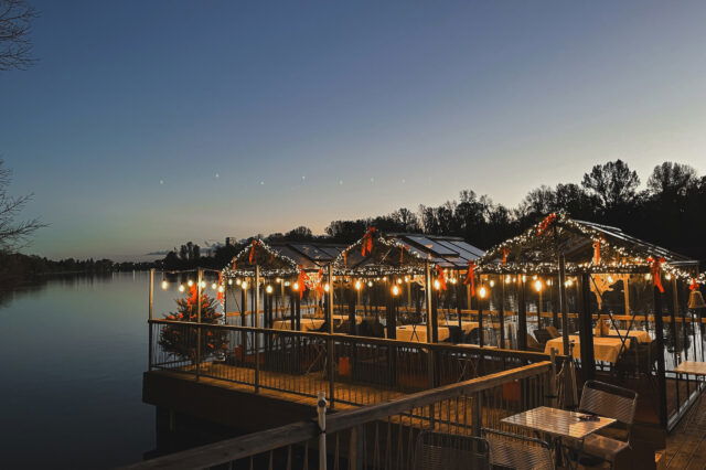 Bootshaus Glashäuser Winter