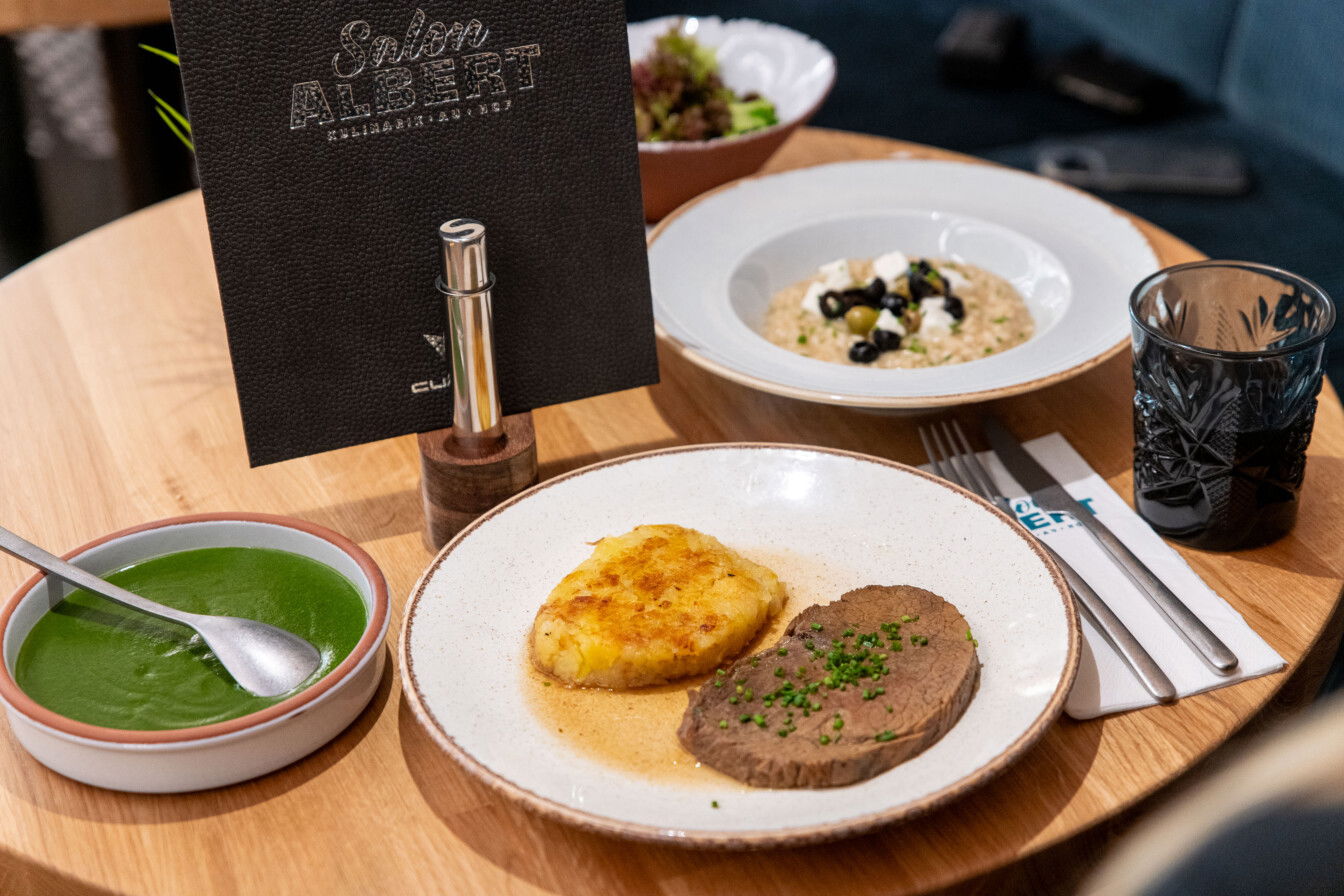 Salon Albert Restaurant Bar Wien Essen