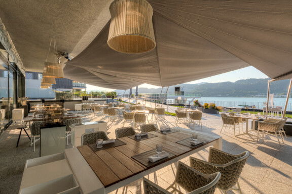 Gourmetrestaurant Hubert Wallner Terrasse