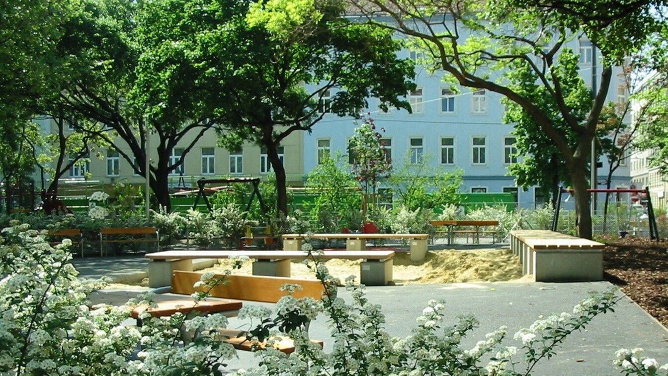 Wielandpark (c) MA 42 Beserlpark Wielandpark Wien