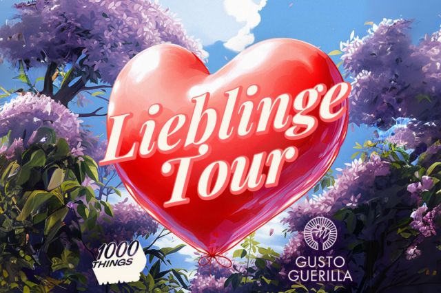 (c) Midjourney Gusto Guerilla 1000things Lieblinge Tour