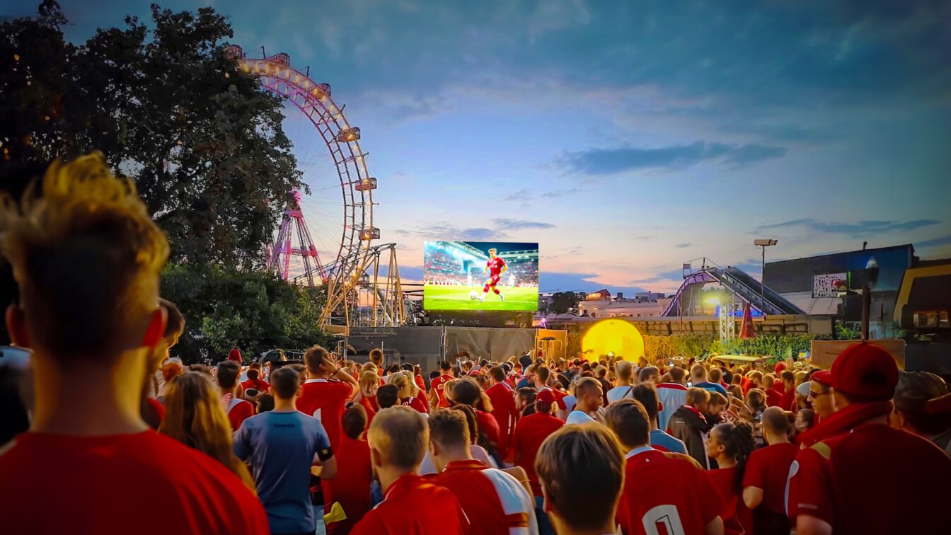 (c) Fanzone Prater Public Viewing Euro 2024 Wien Fanzone Prater