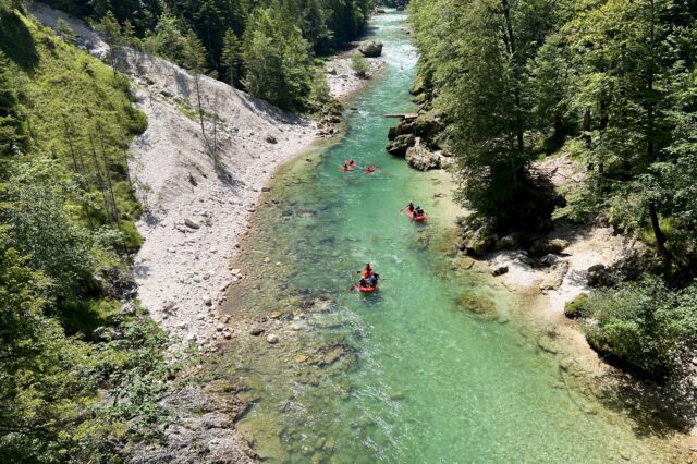 Raften auf der Salza, Steiermark