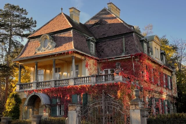 Cottageviertel Herbst Villa Schapira 18. Bezirk Wien