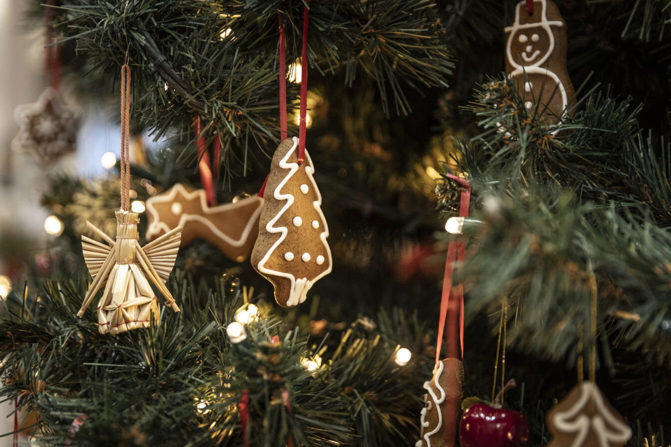 Christbaumschmuck aus Lebkuchen